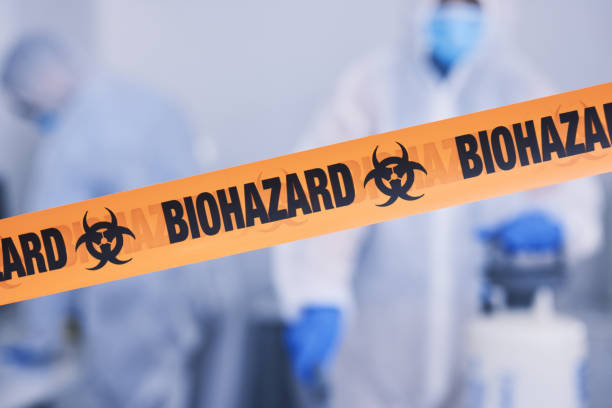 Professional Biohazard technician working in Marietta, OH